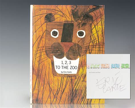 eric carle signed book|Eric Carle Original Antiquarian & Collectible Signed Books.